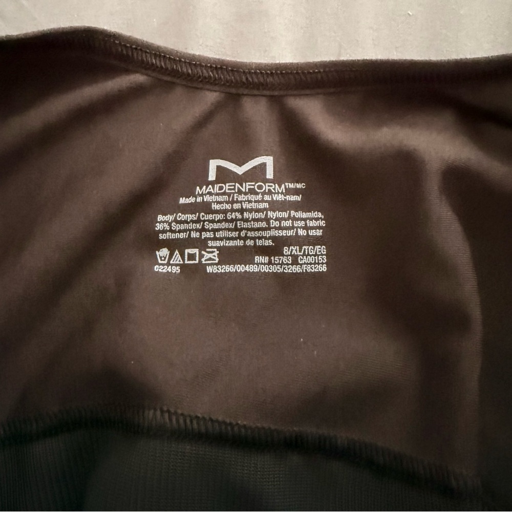 Maidenform Black Cami Shapewear NWT - Picture 3 of 6